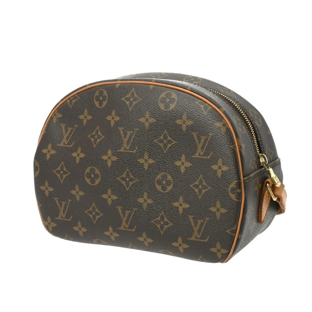Louis Vuitton Blois Shoulder Monogram Bag Brown Canvas